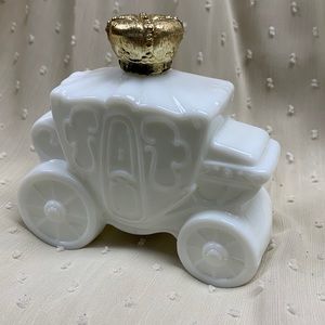 Avon Royal Coach after shave bottle (empty). Coach Carriage shaped.